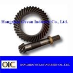 Steel Crown Wheel and Pinion for Heavy-Duty Applications Hardness 58-62 HRC