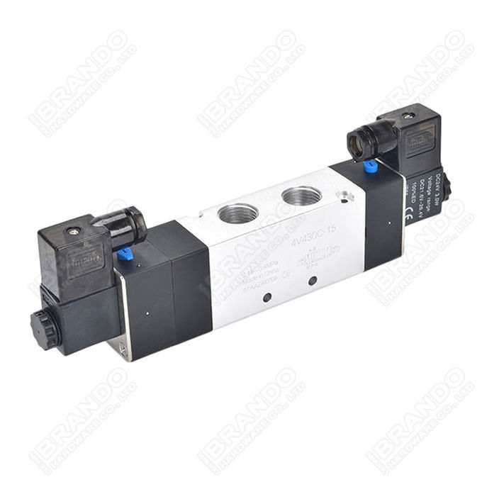 Adjustable Pneumatic Throttle Valve With Silencer Sintered Bronze 16