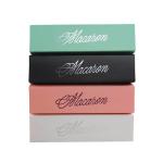 Personalized Hygienic Macaron Cake Food Gift Boxes Packaging Varnishing