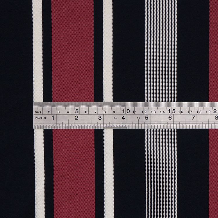Healthy And Soft Stiff Breathable Refreshing Lenjing Modal ​Striped Material Fabric For Polo Shirt