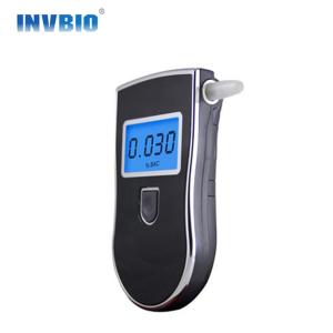 China Blue Backlight LCD Accurate Portable Breathalyzer Police Alcohol Tester factory