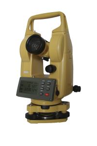 China 30X Magnification Electronic Digital Theodolite Two Seconds Accuracy Yellow Color factory