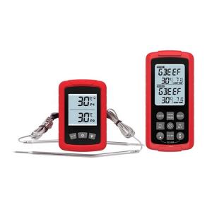China 433mhz Dual Probes Digital Food Thermometer With Meat Doness Preset factory