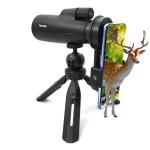 Compact Mobile Phone Monocular Telescope 12x55 Waterproof For Adults