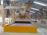 QH69 Through Type Roller Conveyor Shot Blasting Machine Anti Corrosion