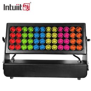 China Professional 4 In 1 RGBW Exterior Led Wall Floor Light Fixtures For Outdoor Building factory