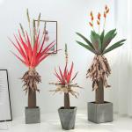 SGS Plastic Artificial Foliage Tree Architectural Landscaping For Dining Room