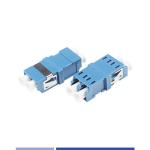 Duplex Fiber Optic Adapter LC UPC Adapter Single Mode Without Flange Green