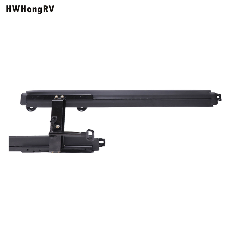 Motorhome rear seat inlaid floor slider track runner van recessed seat floor rail double lock car seat sliding with 100cm