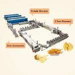 Fruit Processing High Productivity Fully Automatic Potato French Fries