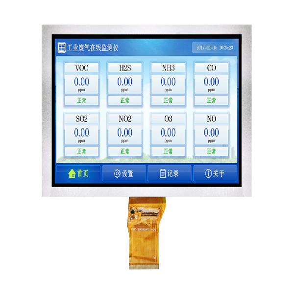 8.0" inch TFT LCD 182.9X141.0X7.0 display module/industrial control systems,