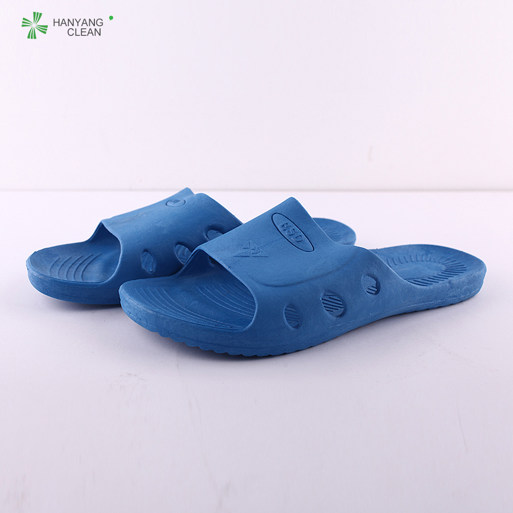 SPU esd cleanroom slippers/antistatic safety slipper/esd slipper for safety protection