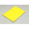 Buy cheap Bright Yellow Exterior PE Aluminum Composite Panel 122cm X 244cm Waterproof Acp from wholesalers