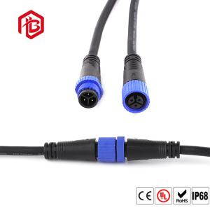 China CCC CE RoHS Black 300V 18 A Watertight Cable Connector factory