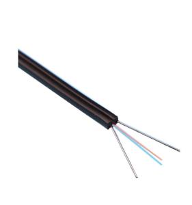 China 2 Core G.657A1 FTTH Drop Fiber Optic Cable GJXH Indoor Optical Fiber Cable factory