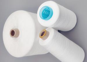 China Bright And Semidull Spun Polyester Thread 42/2 Paper Cone Dyeable Tube factory