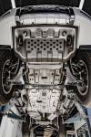 Auto Decoration Protection Engine Shield Car Engine Under Cover for Mitsubishi