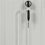 Vertical Double Steel Roller Shutter Door Storage Cabinet Metal Office Furniture