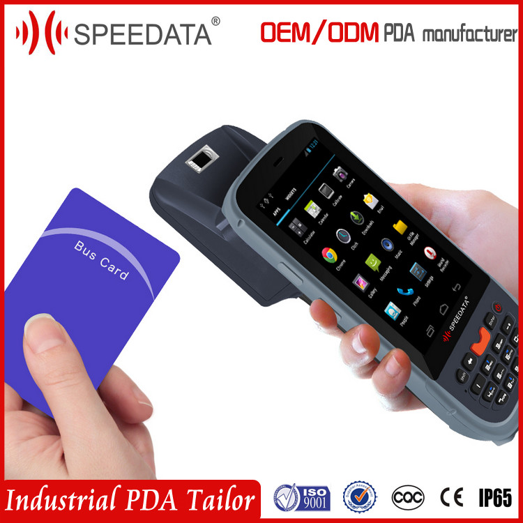 China 4.5'' LCD Touch Screen 125Khz LF Handheld RFID Reader Portable PDA With 8MP Camera factory