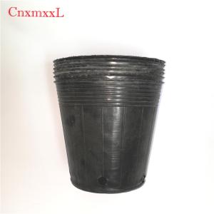 Tear Resistant HDPE 2 Gallon Round Nursery Pots Reasonable Holes