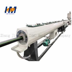 China Servo Motor Plastic Pipe Extrusion Line Green Environmental Protection factory