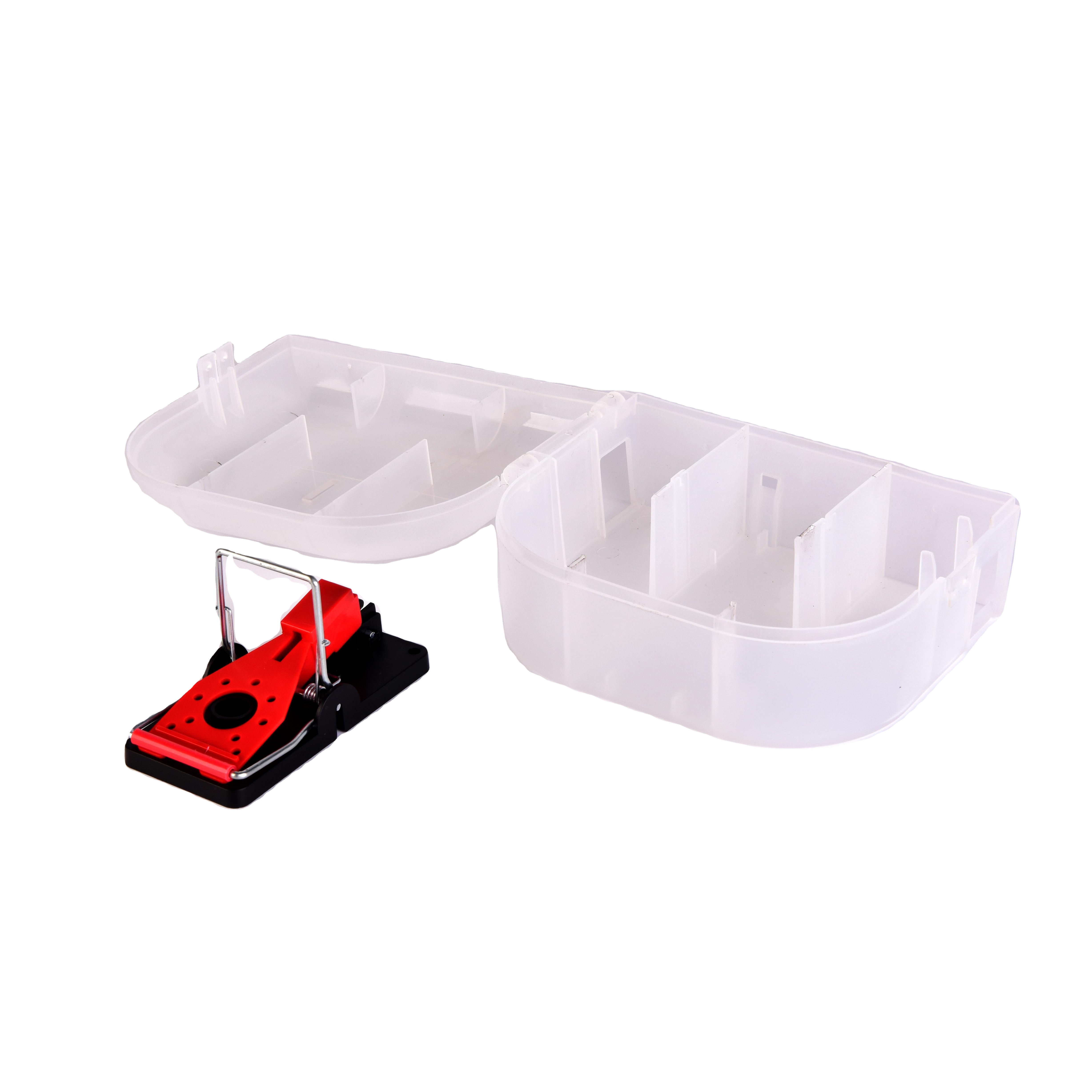 18 Days Production Lead Time Black Lockable Box Mice Mouse Rat Bait Station With Key