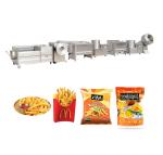 Commercial Frozen French Fries Production Line 3500KG 304 Stainless Steel