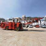 CYTJ45B Underground Drill Rig 18kW Face Drilling Jumbo 1050Nm Rotation torque