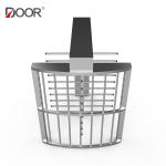 Full Height Turnstile Gate Single Mechanism Bi Directional Security Gate