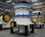 Copper Gold Iron Ore Hydraulic Cone Crusher High Speed 318-1050tph