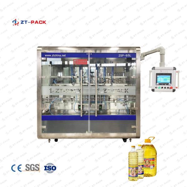 Automatic Food Oil Filler for Refined Sunflower Soybean Cooking Edible Oil