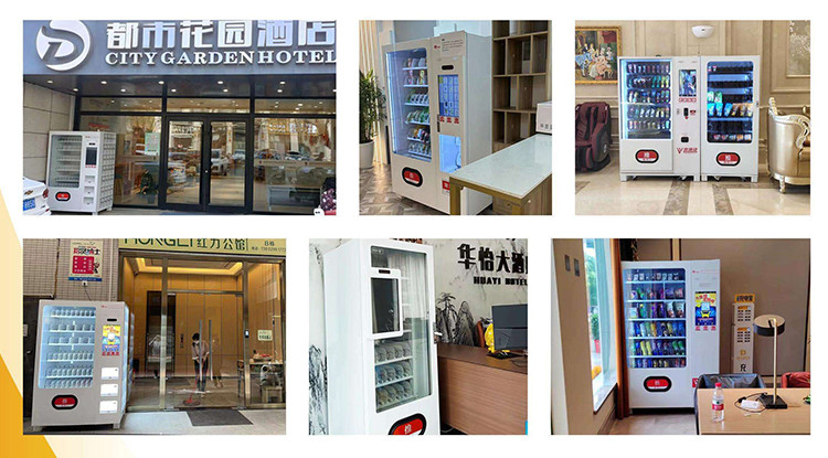 24 Hours Support Vending Machines With Advanced Technology And 4G Wifi Network