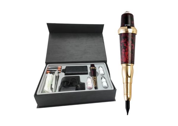 Red 240V 7000rmp Permanent Makeup Tattoo Kit For Eyebrows /Eyeliner/Lip