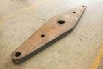 Embedded Punching Laser Cutting Steel Plate For Building Material SGS Approval