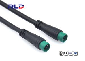 China Electrical 2 Pin Waterproof Connector Plug For Ebike Motor Extension Cable factory