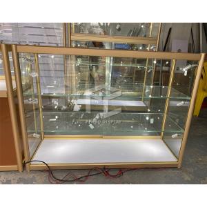 China Aluminium Frame Glass Display Showcase Cabinet factory