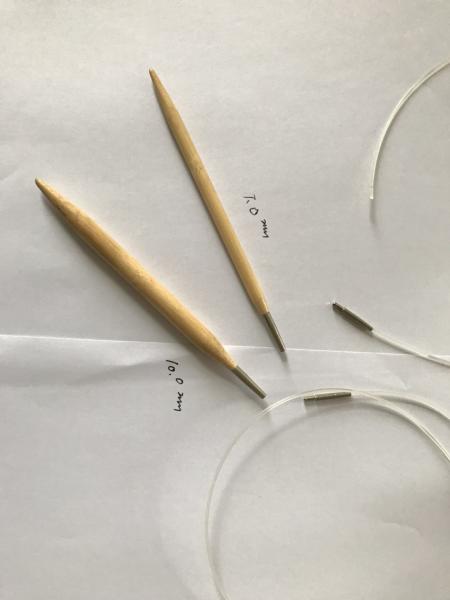 China Interchangeable CIRCULAR Bamboo Knitting Needles,similar like HiYaHiYa, size from 3.0 to 9.0mm factory