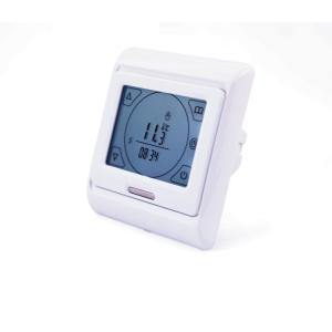 China Touch Screen Programmable Underfloor Heating Room Thermostat Digital Temperature Controller factory