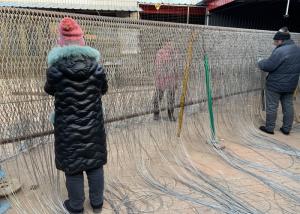 China Pliable / Flexible Bird Netting Fence Custom Bird Garden Net Wire Mesh factory