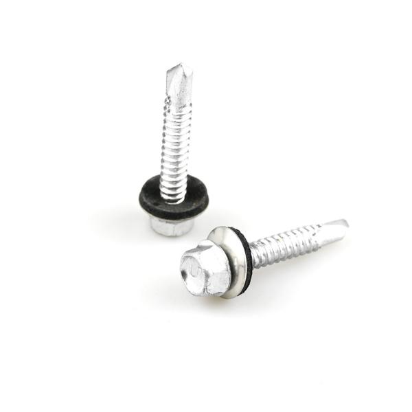 Bimetal 304 Ruspert 316 Hex Washer Head Self Tapping Drilling Screw for Roof
