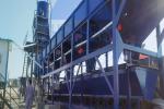HZS50 Electric Portable Concrete Batch Plant With1000l Discharging Volume