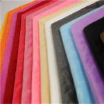 Warp Knit velvet Plain Style Customized Color