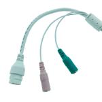 Waterproof Cable Assembly Rj45c 8p8c To Mx1.25-10 Pin For Traffic Monitoring 016