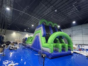 China Adult Sport Games Customized Logo Inflatable Obstacle Course Combo Inflatable 5k With Durable PVC Available OEM/ODM factory