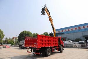 China Euro 5 New Condition Truck Mounted Crane For Crane Lorry With Truck Crane factory