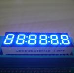 Long Lifetime Digital Clock Display Pure Green 0.36" 6 Digit For Instrument