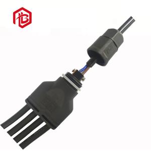 China Rohs Nylon Waterproof Circular Connector 3 Pin Screw Lighting Strip factory