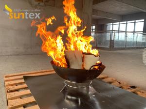China Fire Pit Mat Fire Detection System Buyer/Supplier Under Grill Mat for Outdoor Grill factory