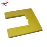 90x90mm Square Colourful Plastic Shims HorseShoe Plastic Packers Construction