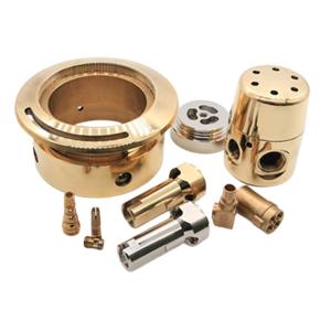 Custom Brass Precision Cnc Machining Services Milling Turned Components / Parts